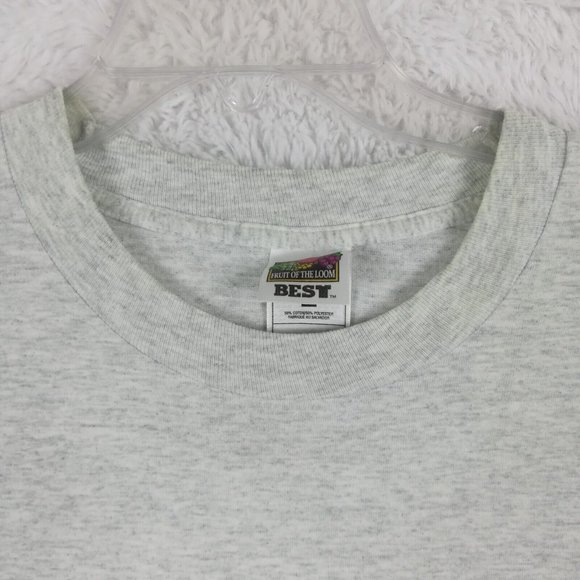 Vintage Ozarks Steam Engine Association Mens T-Shirt 1999 Heather Gray XL - Picture 7 of 12
